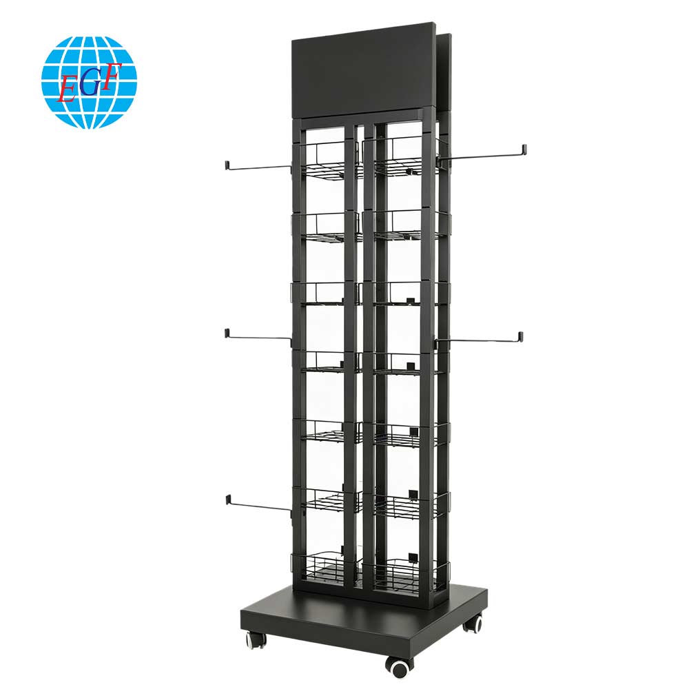 Display Rack Side View
