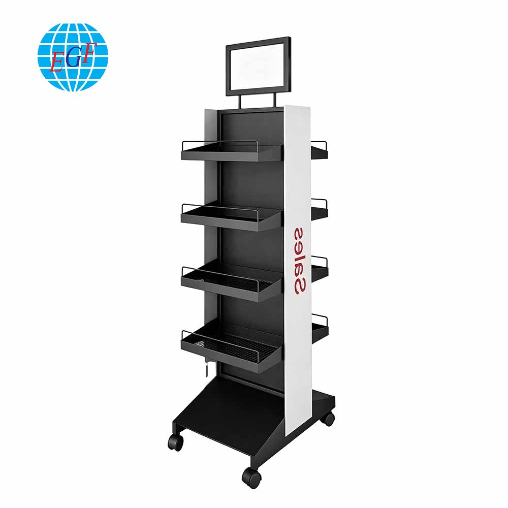 Display Rack Side View