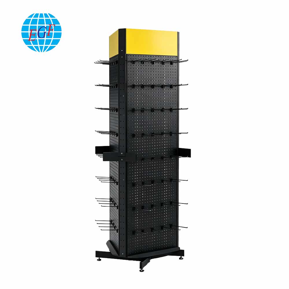 Display Rack Side View
