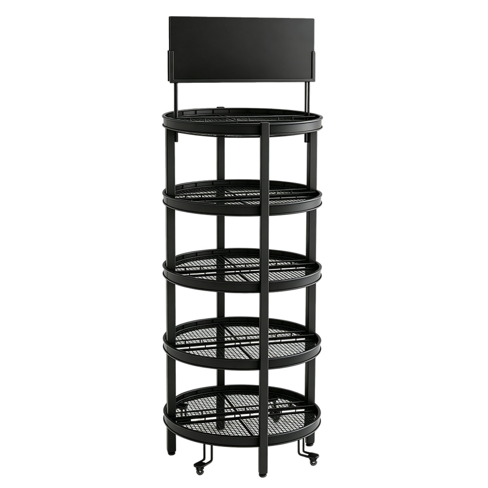 Display Rack Front View