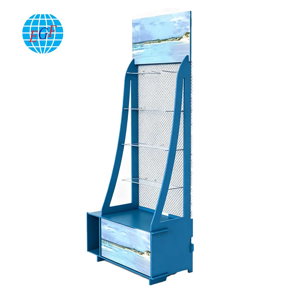 Display Rack Side View