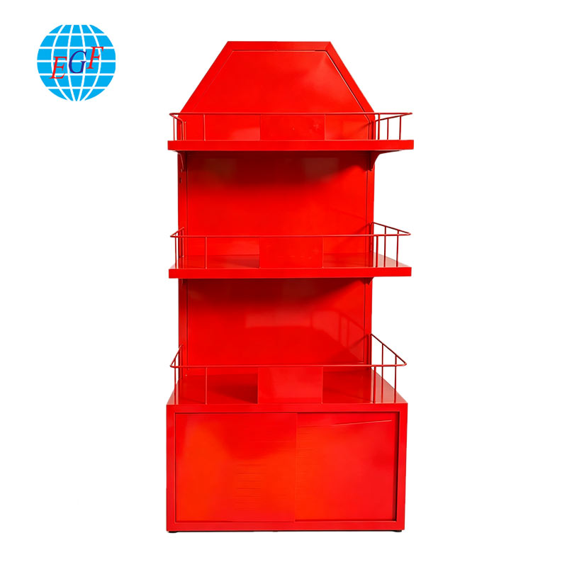 Display Rack Front View