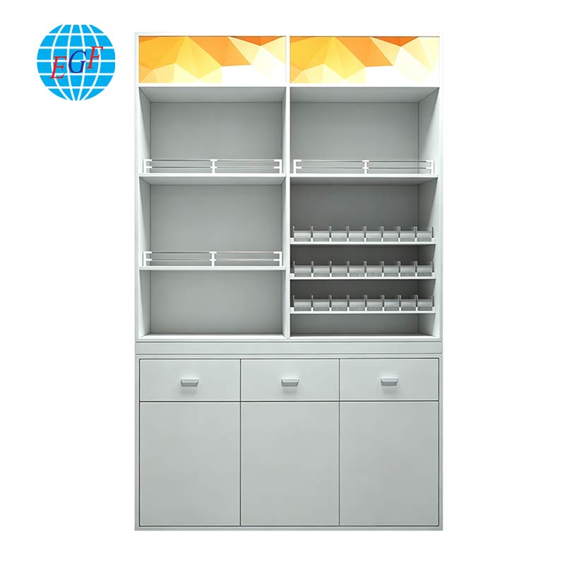 Display Rack Front View