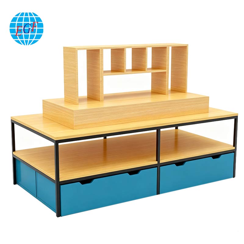 Display Rack Side View