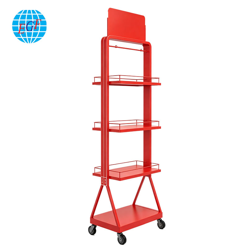 Display Rack Side View