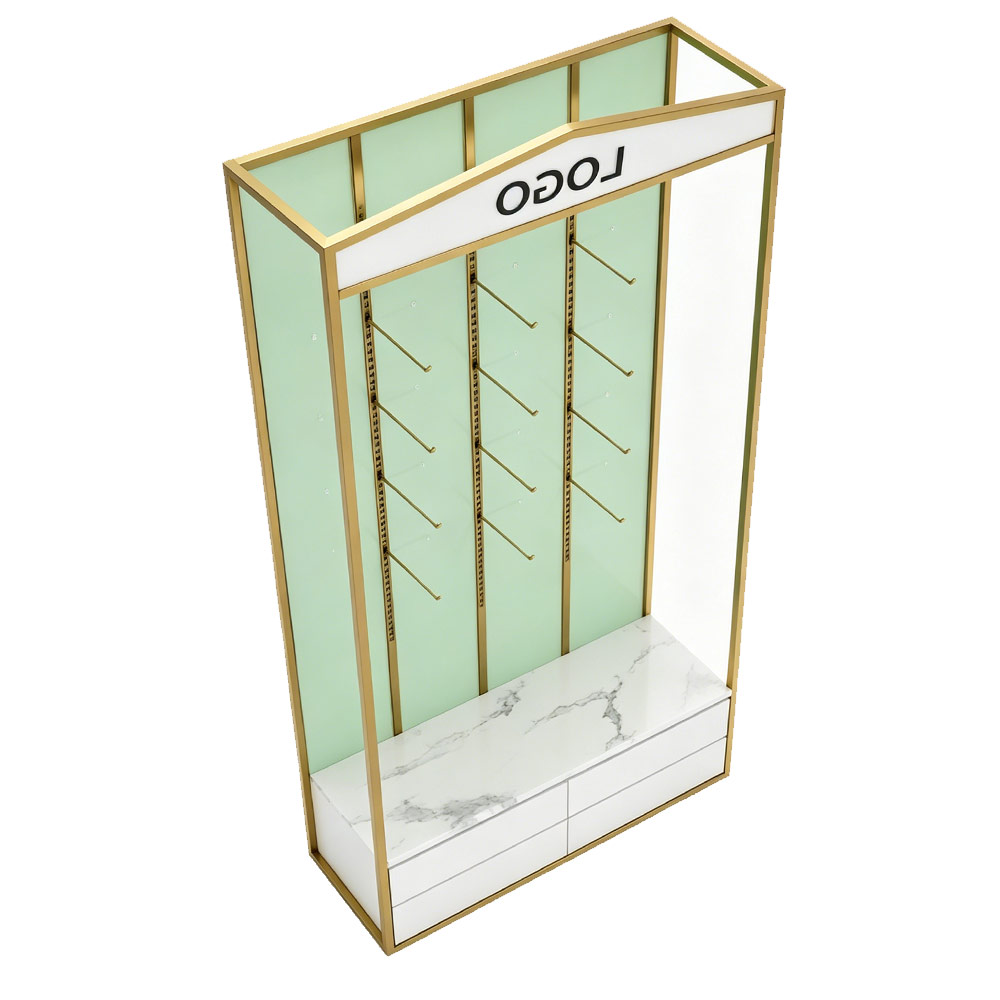 Display Rack Side View