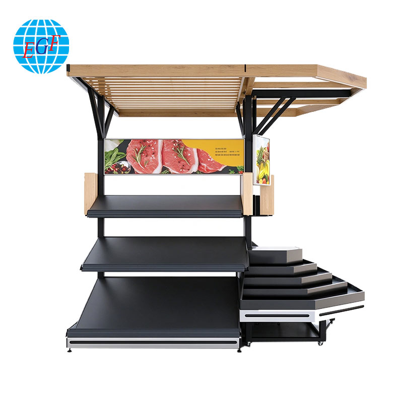 Display Rack Front View
