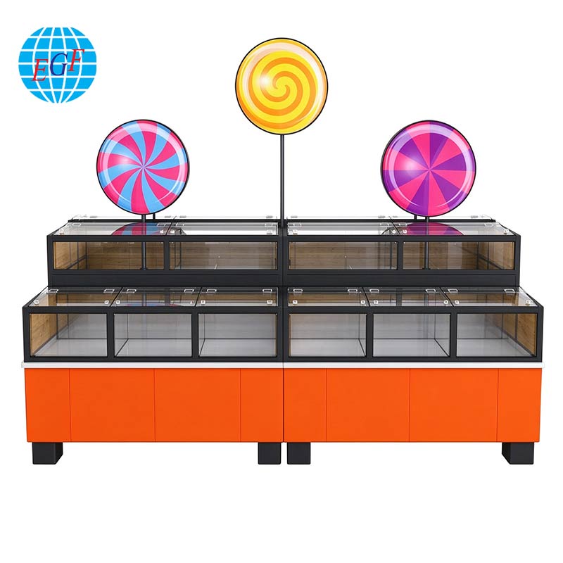 Display Rack Front View
