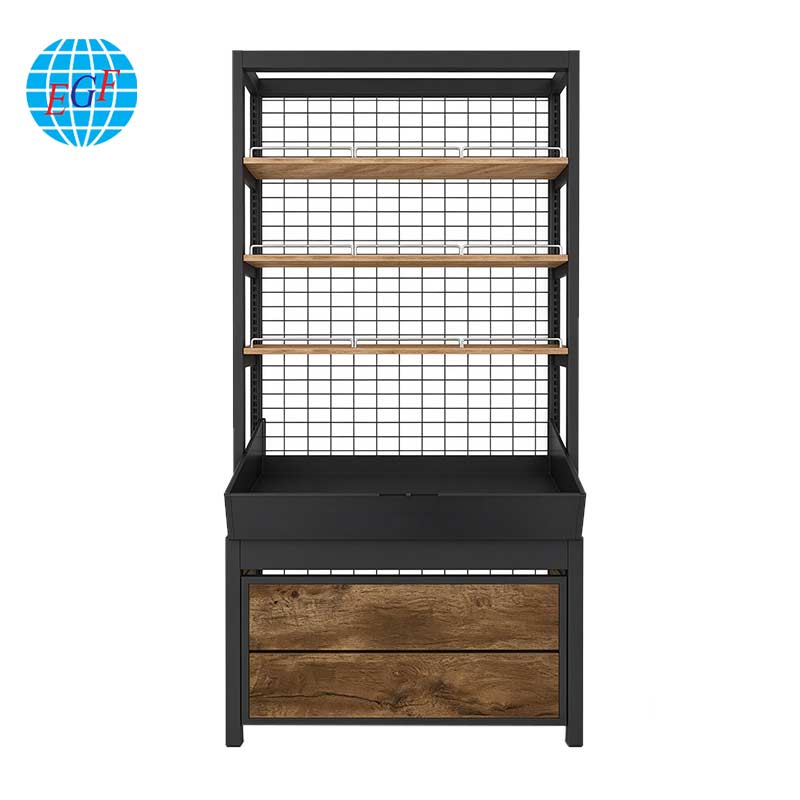 Display Rack Front View