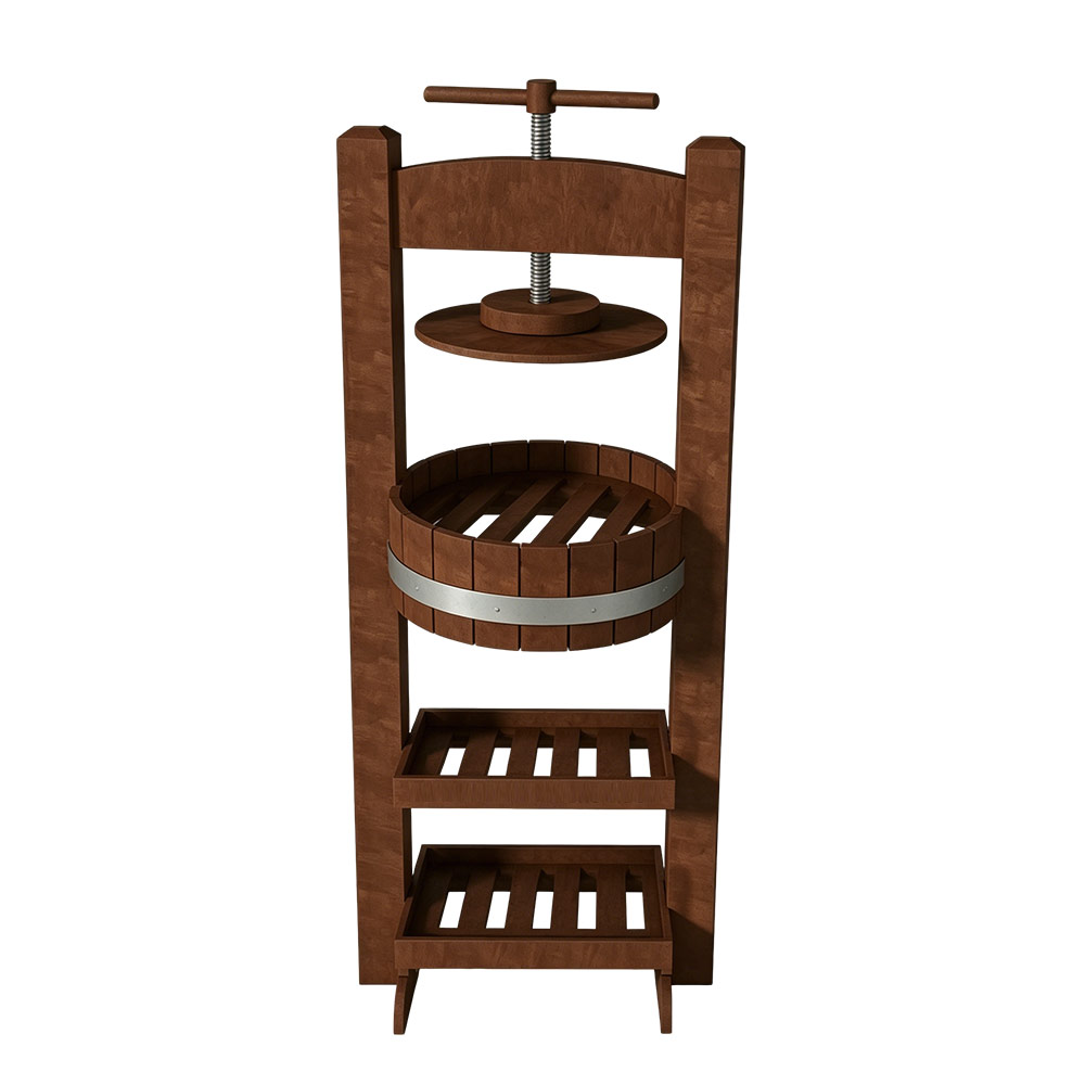Display Rack Front View