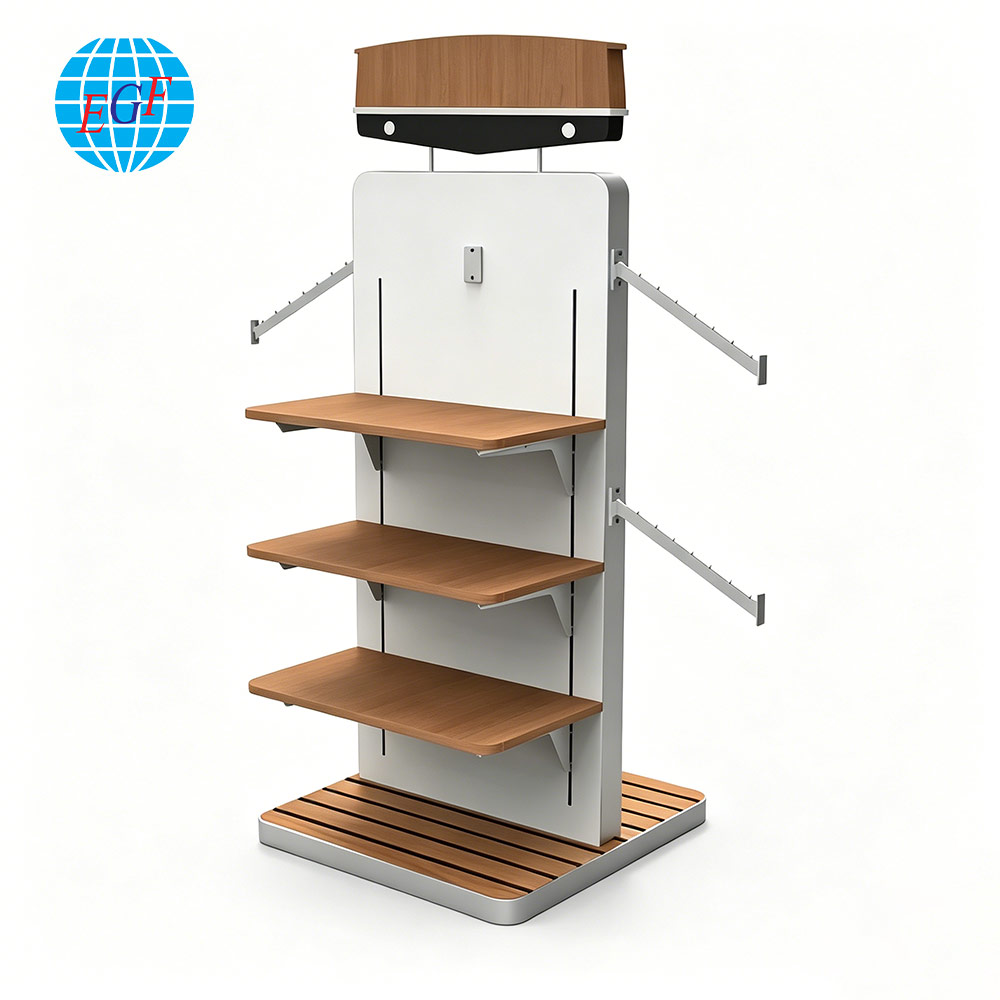Display Rack Side View
