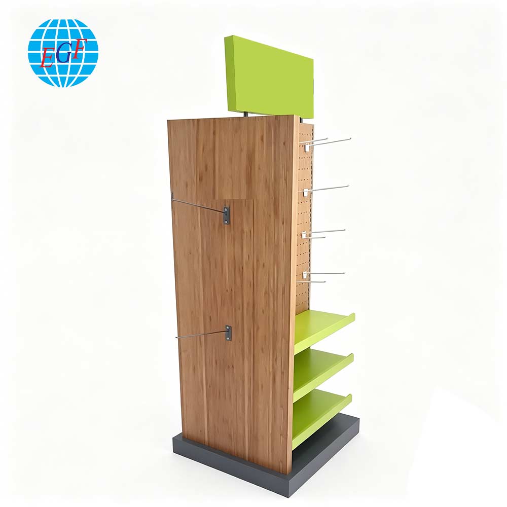 Display Rack Side View