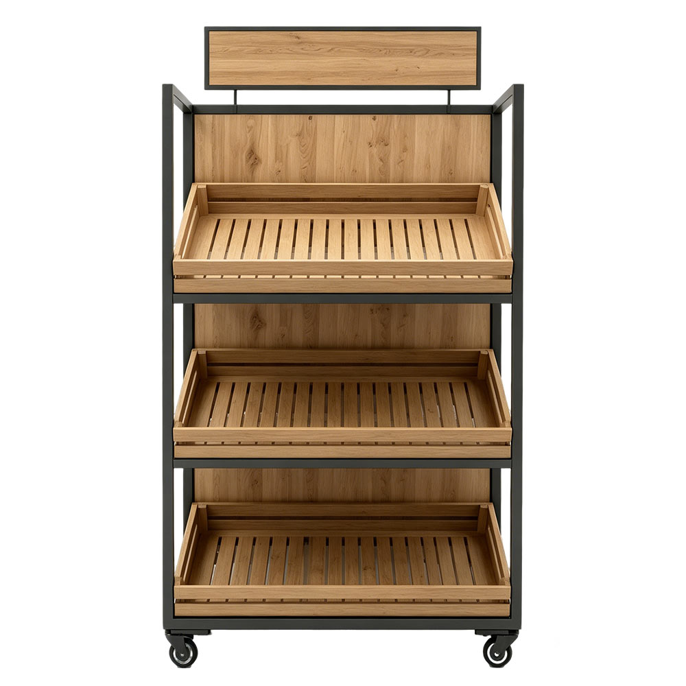 Display Rack Front View