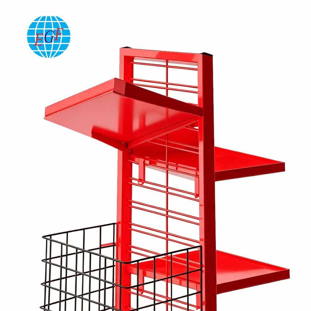 Display Rack Side View