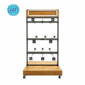 Display Rack Front View