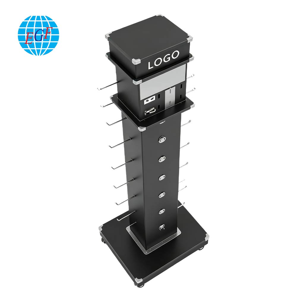 Display Rack Side View