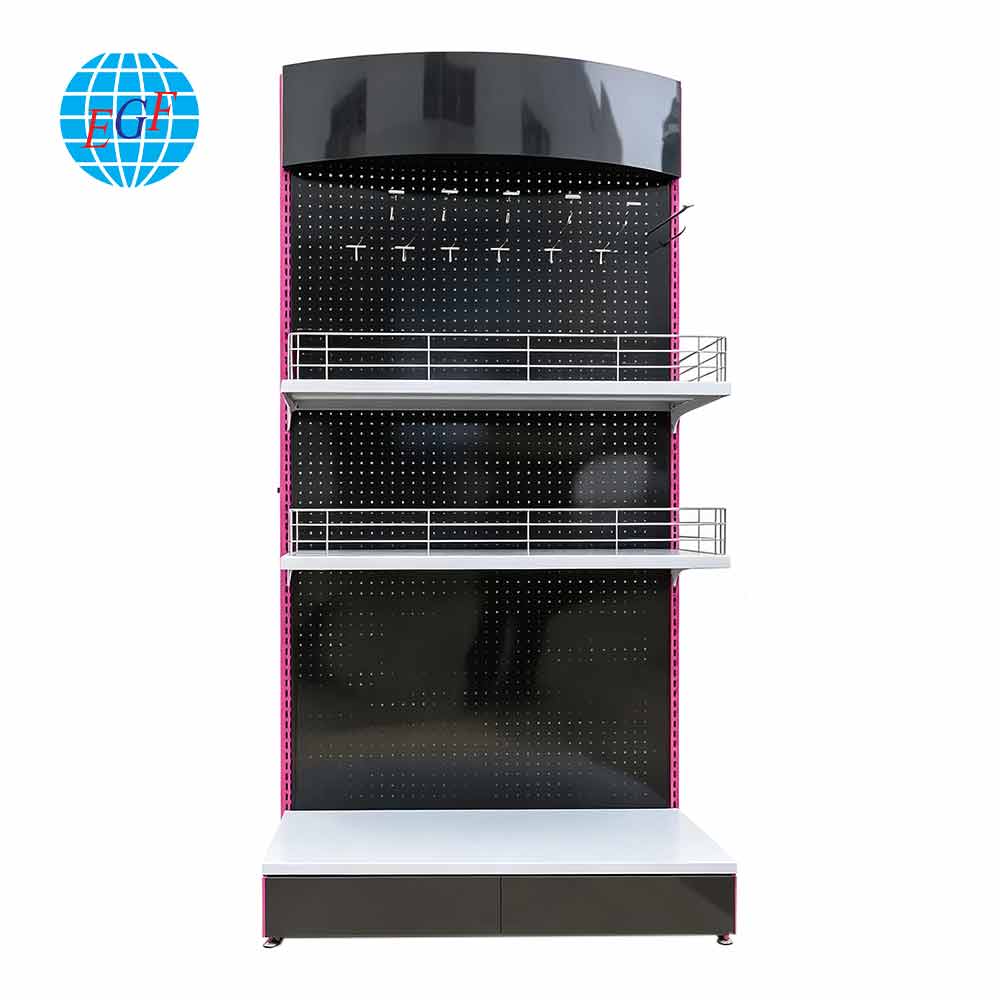 Display Rack Side View