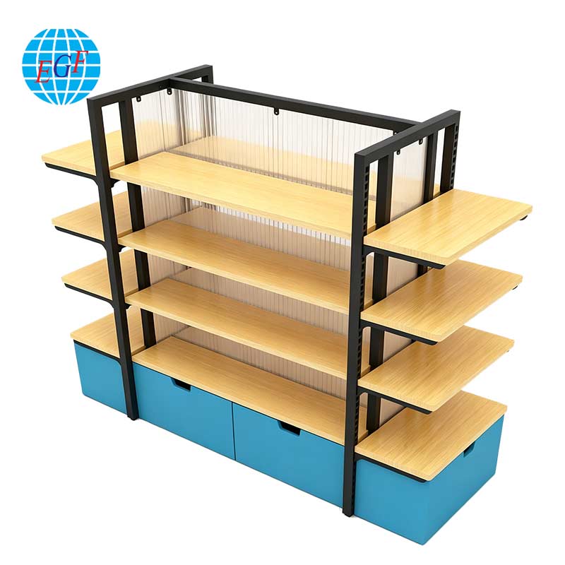 Display Rack Side View