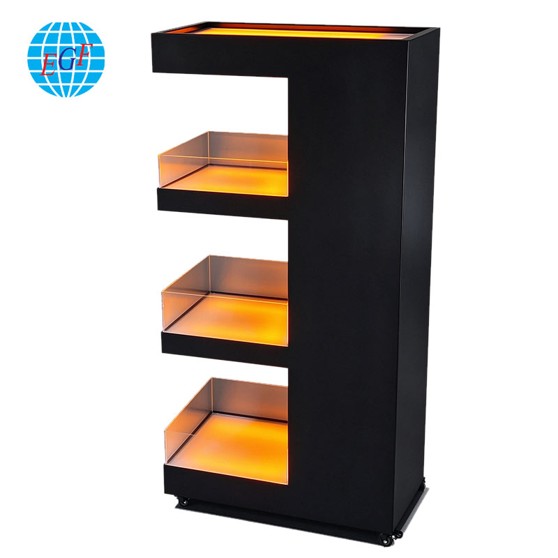 Display Rack Side View