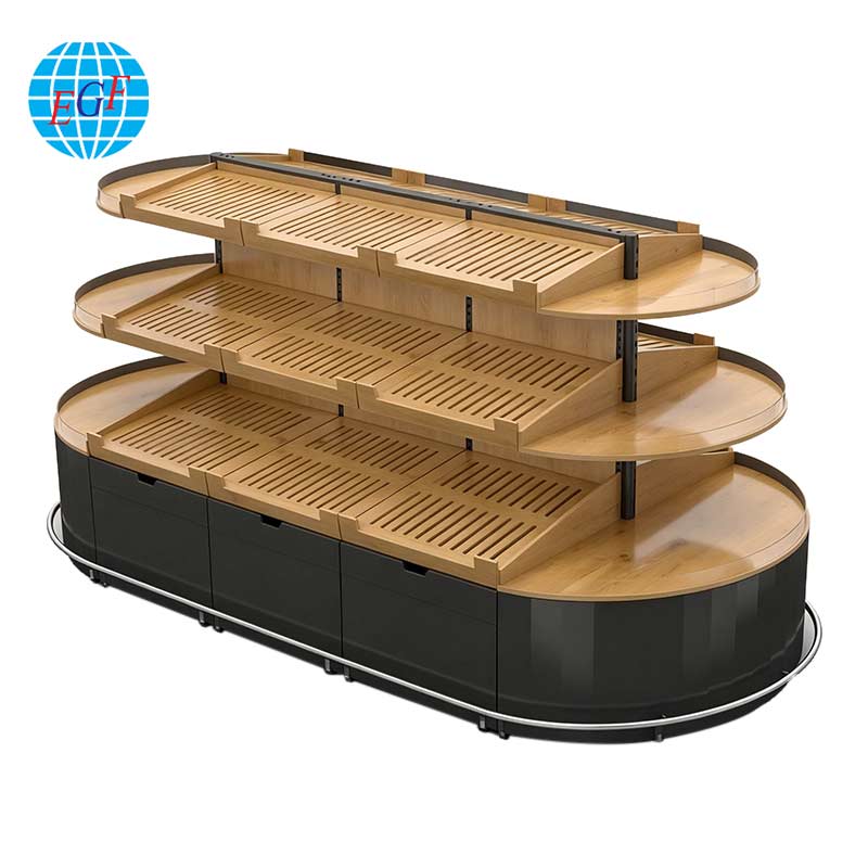 Display Rack Side View