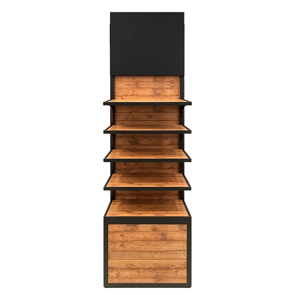 Display Rack Front View