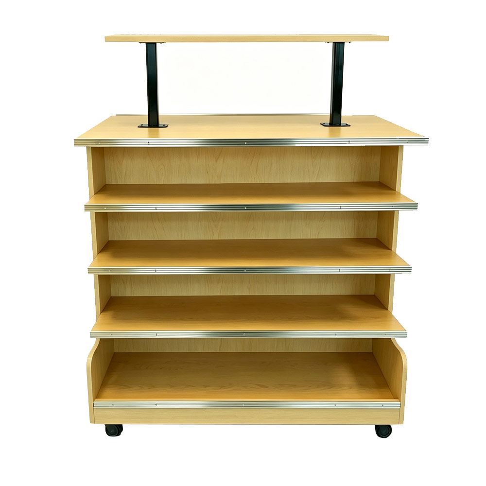 Display Rack Front View