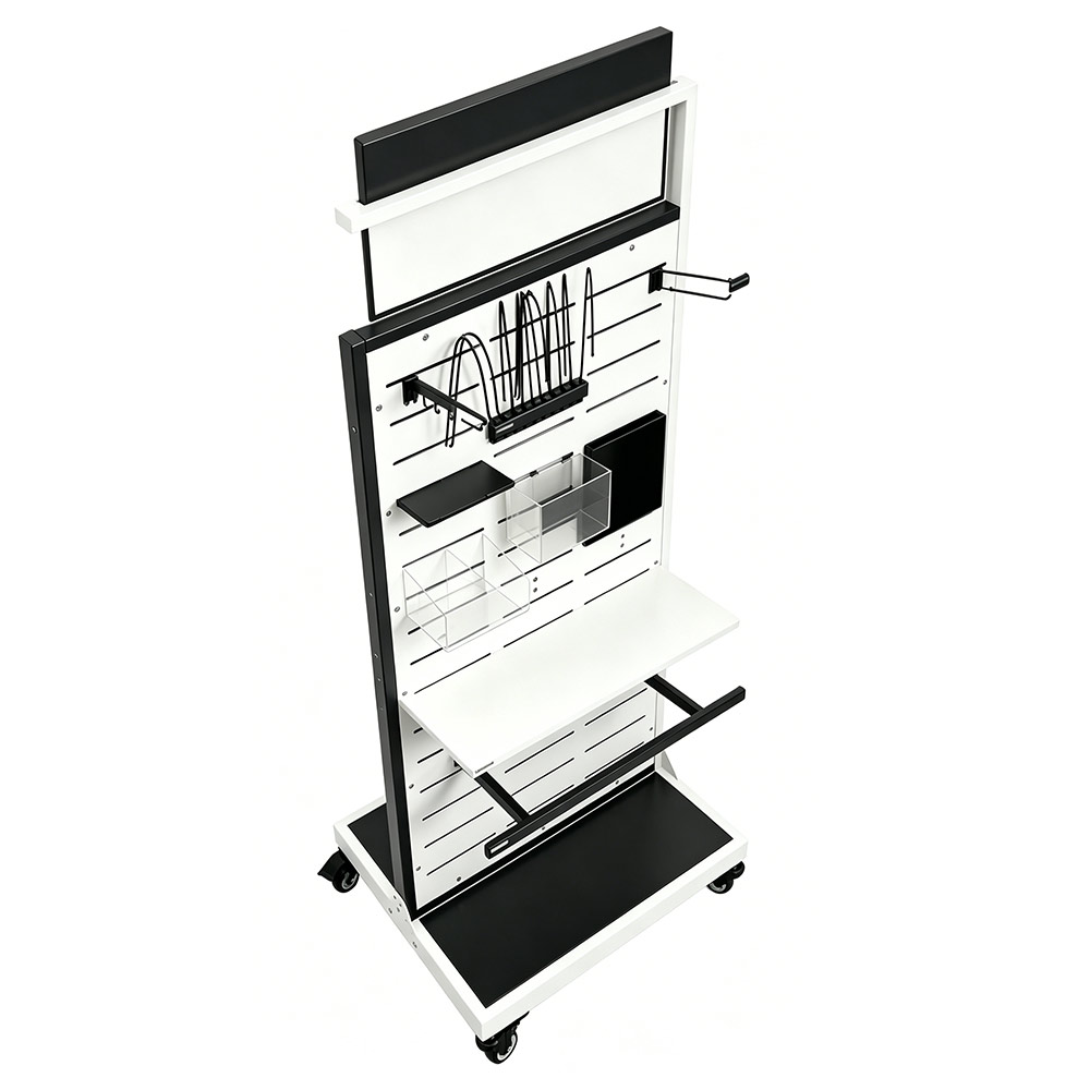 Display Rack Side View