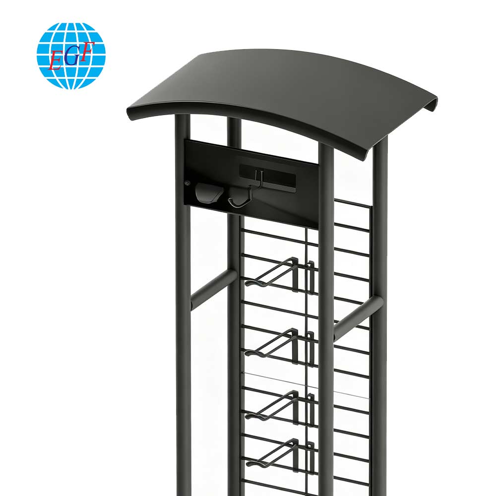 Display Rack Side View