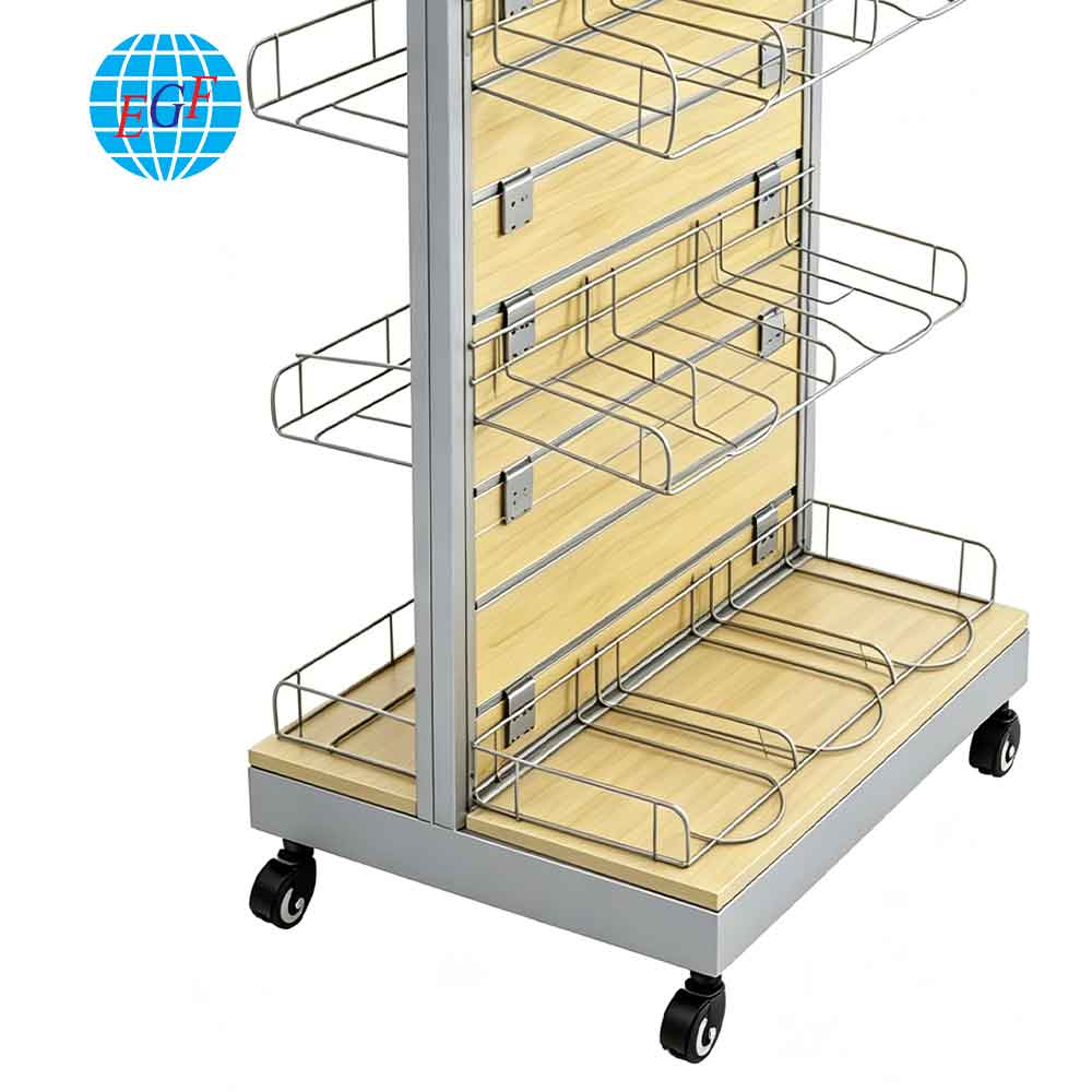 Display Rack Detail View 展示架俯视图：Display Rack Top View