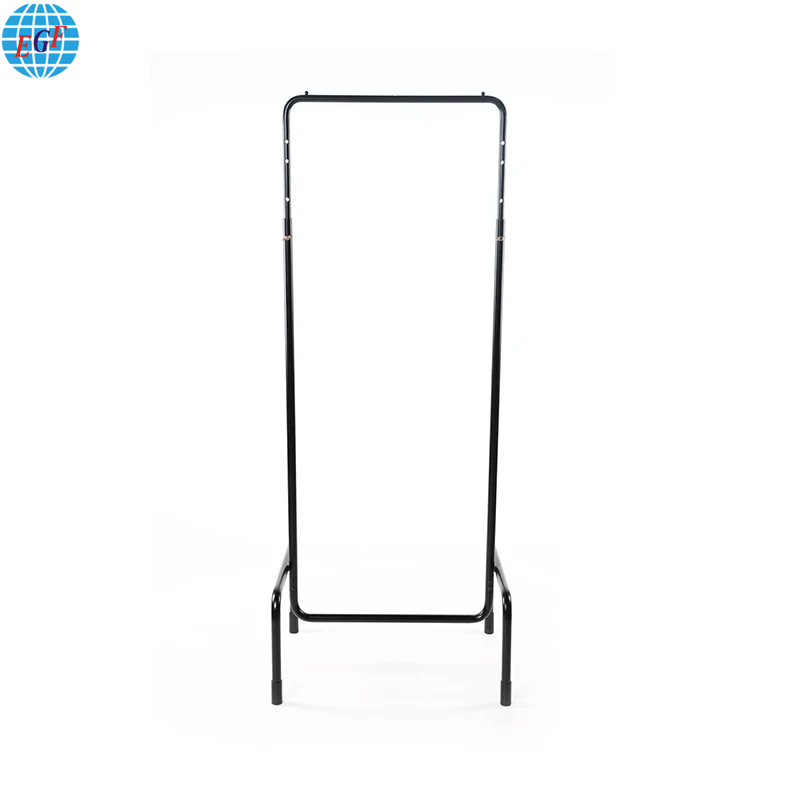 Top Fashion New Arrival Modern Clothes Stand Garment Floor Standing Display Adjustable Height Hanging Rack For Retail Store