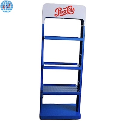 Pepsi Custom 1st Gen 3-Tier Metal Grid Display Rack1