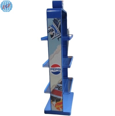 Pepsi Custom 2nd Gen 3-Tier Metal Grid Display Rack4