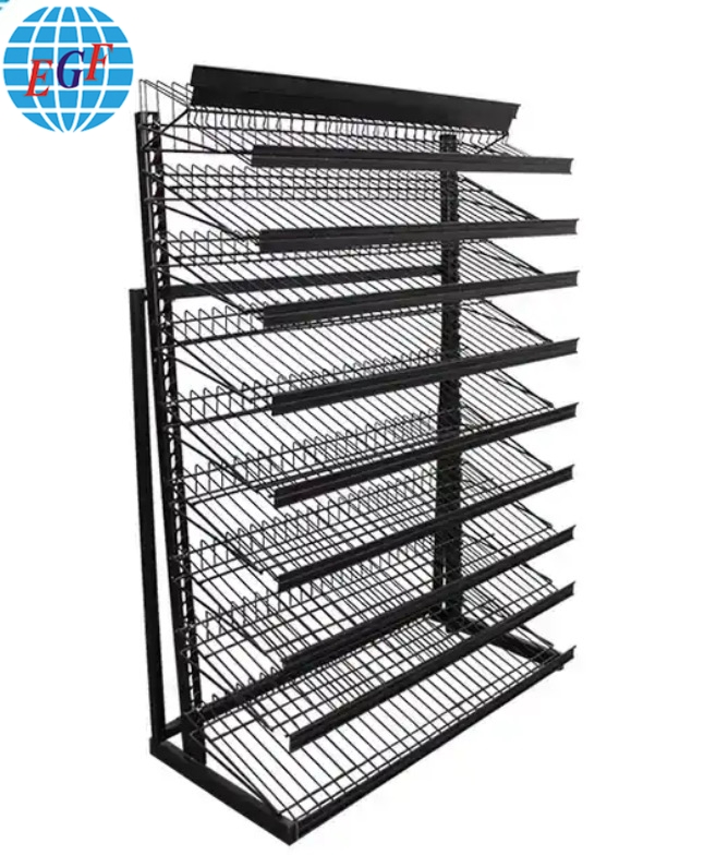 Wholesale Multifunction CD DVD Candy Battery Retail Wire Storage Display Stand Shelf Rack