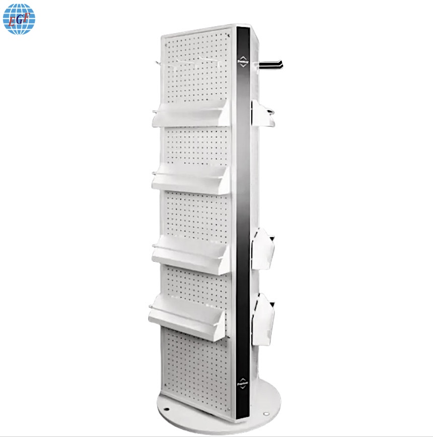 Custom Retail High-quality Three-Sided Pegboard Metal-Wood Fixture Tool ...