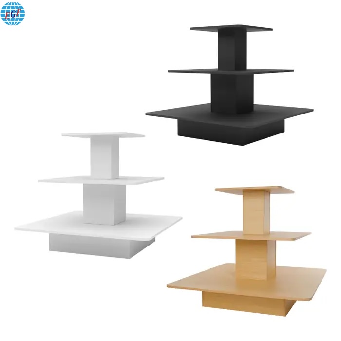3-Tier Melamine Square Table