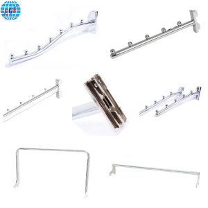 6 Styles Slotted channel hook for Retail Store Display, Customizable