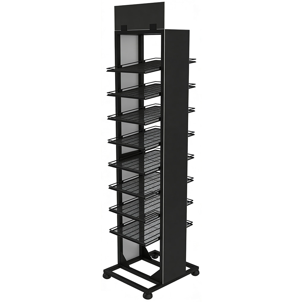 Display Rack Side View