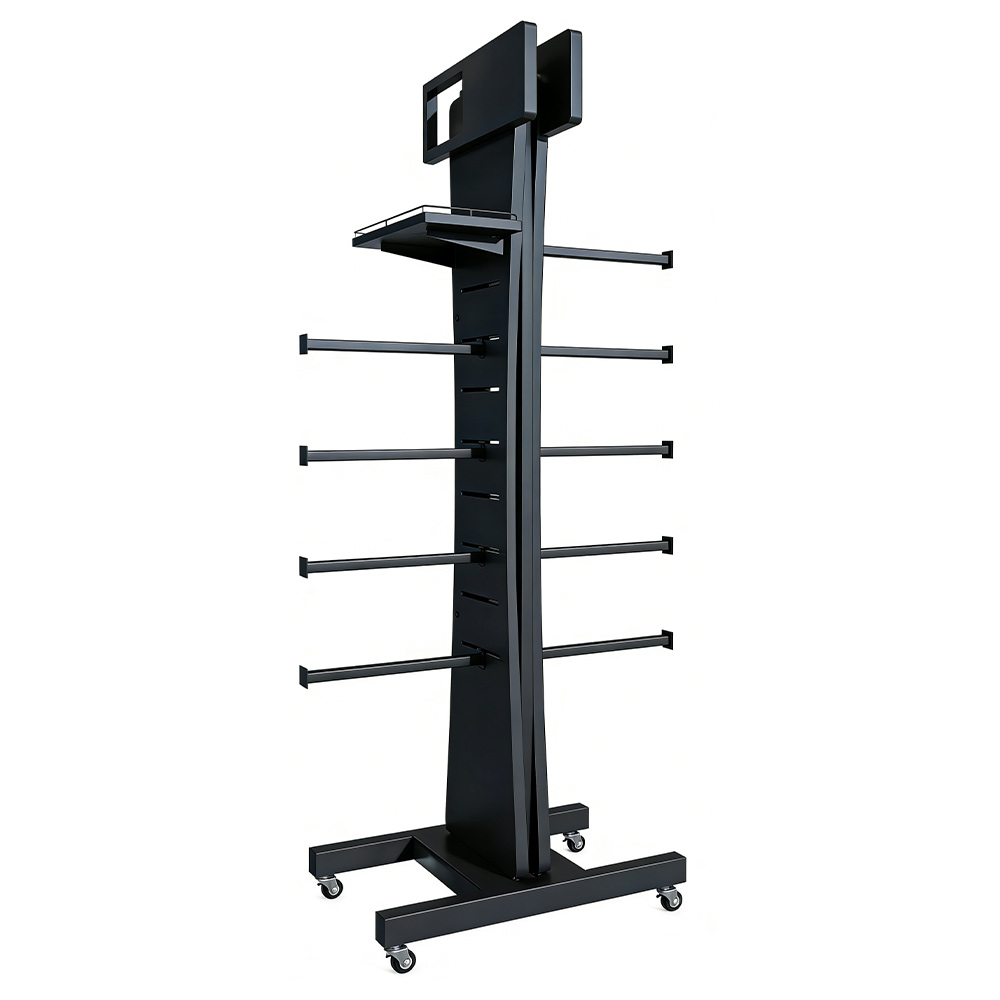 Display Rack Side View