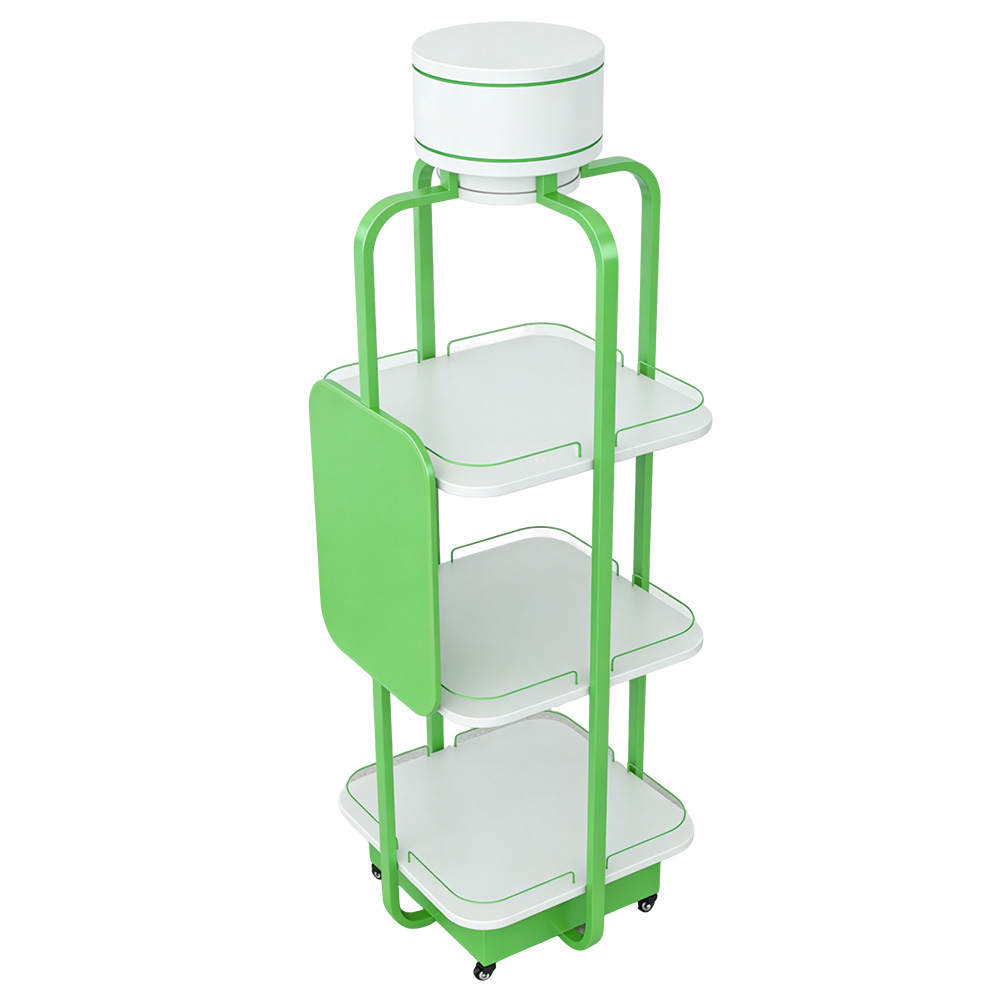 Display Rack Side View