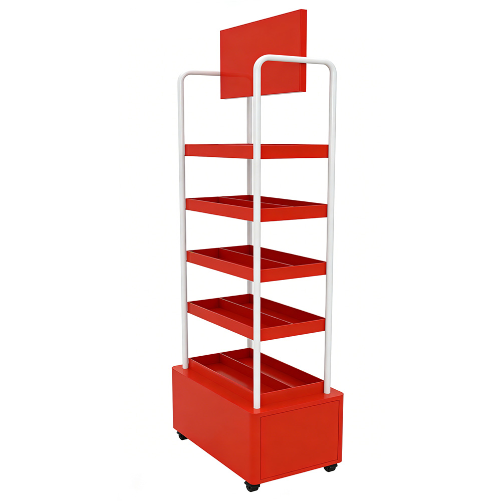 Display Rack Side View