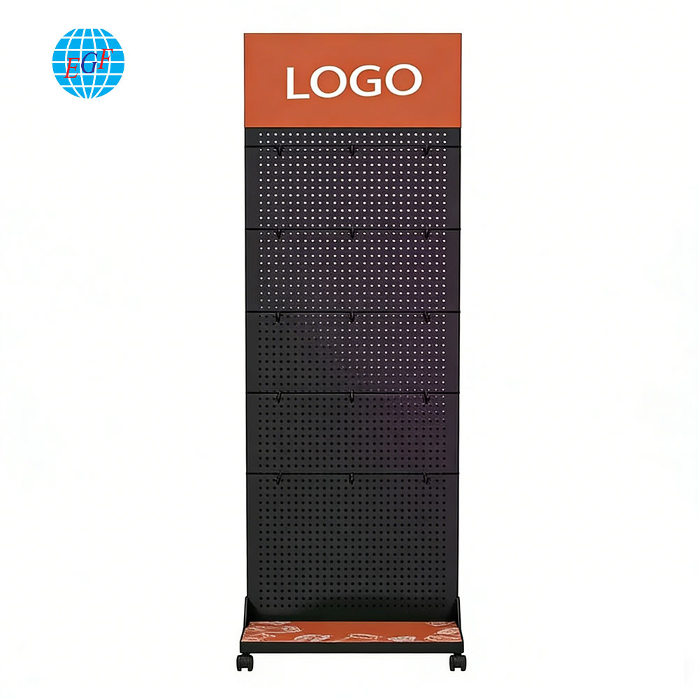 Front View of Display Rack