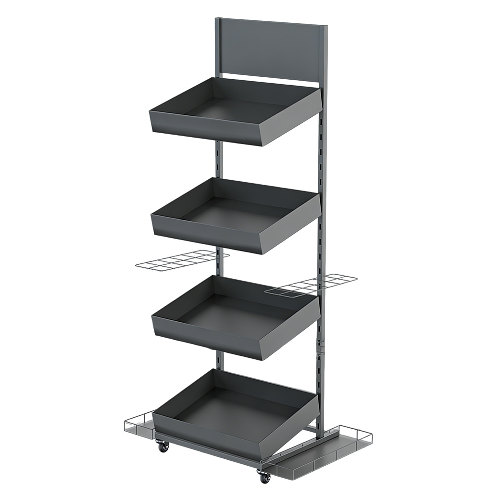 Display Rack Side View