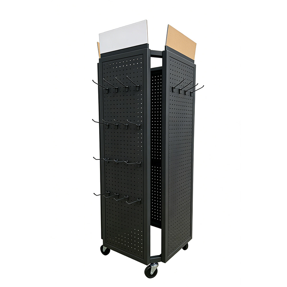 Display Rack Side View