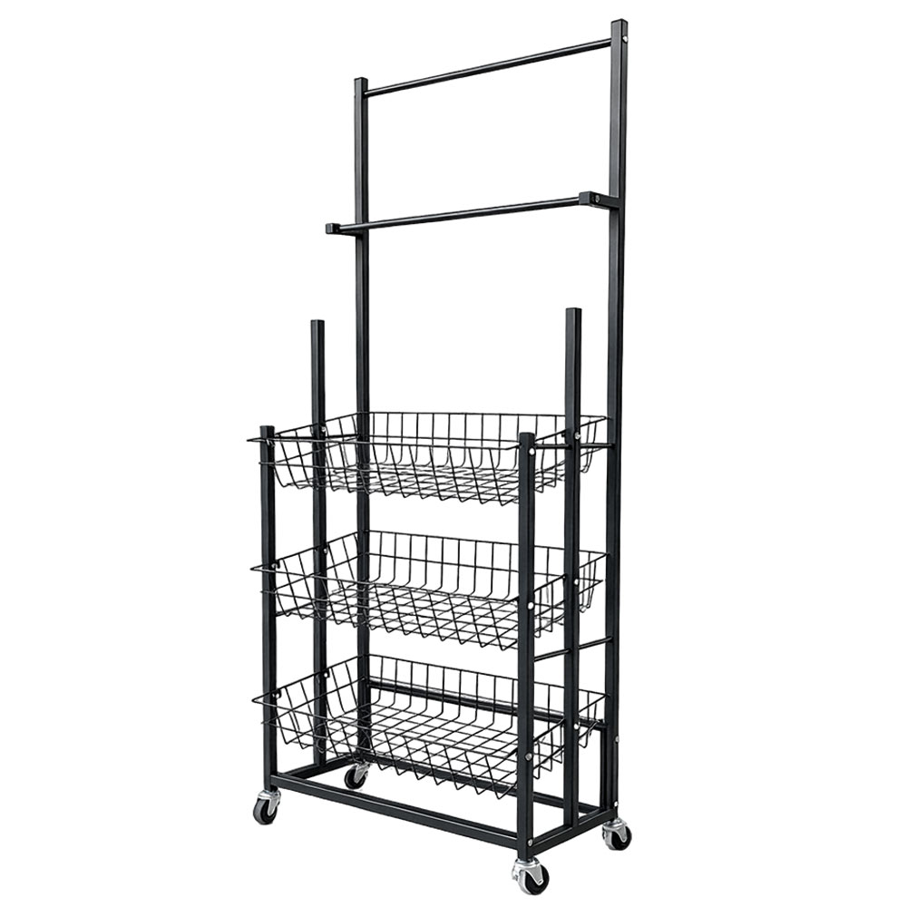 Display Rack Side View