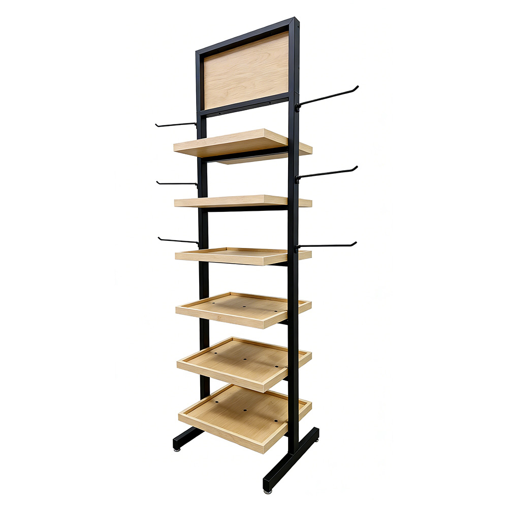 Display Rack Side View