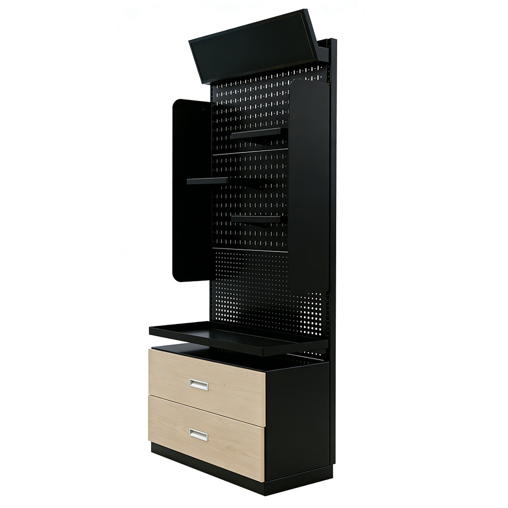 Display Rack Side View