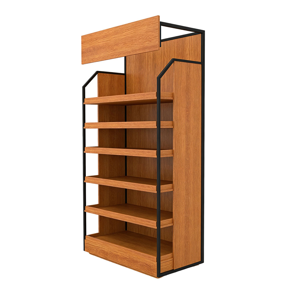 Display Rack Side View