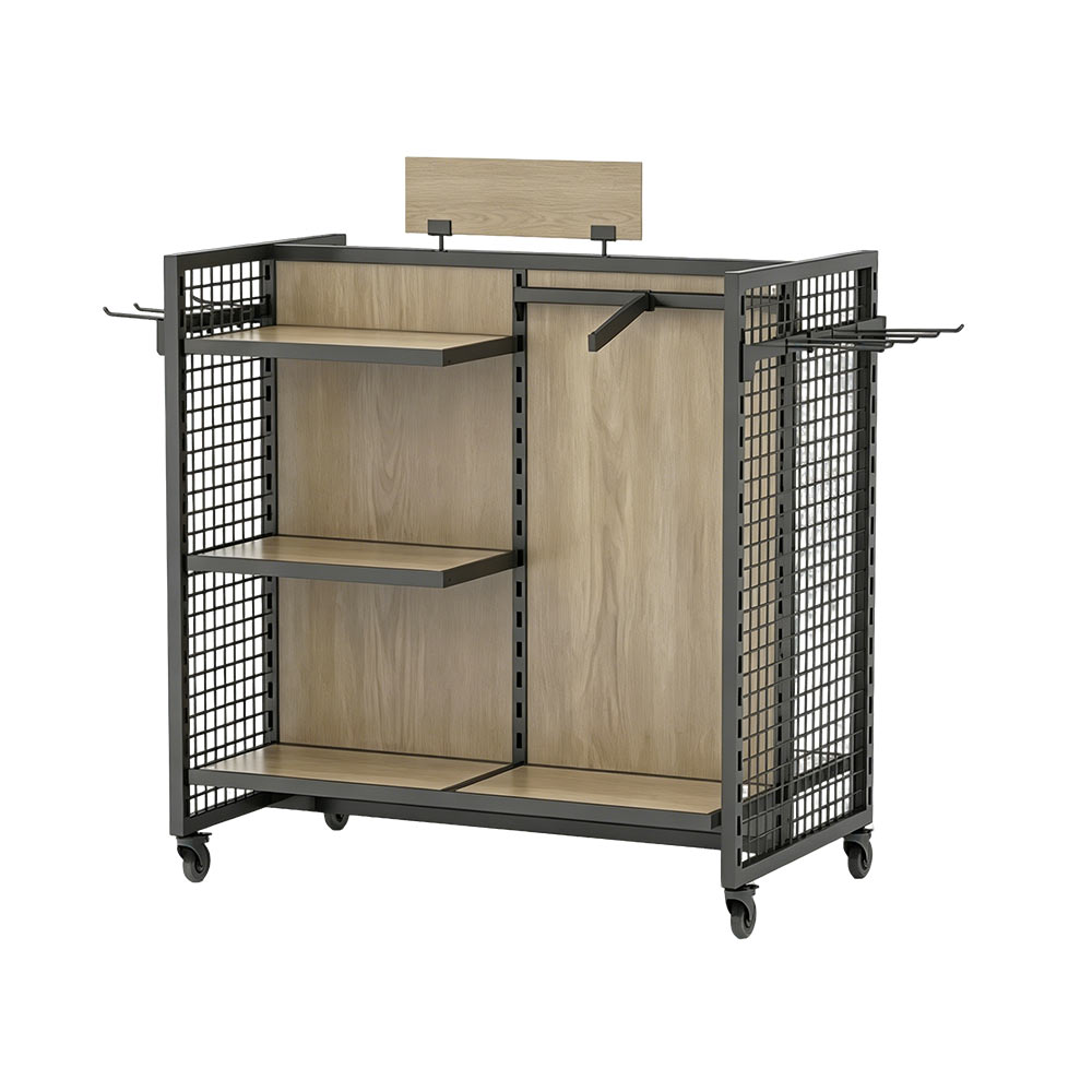 Display Rack Side View