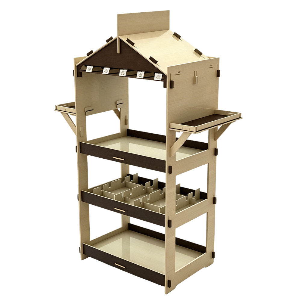 Display Rack Side View