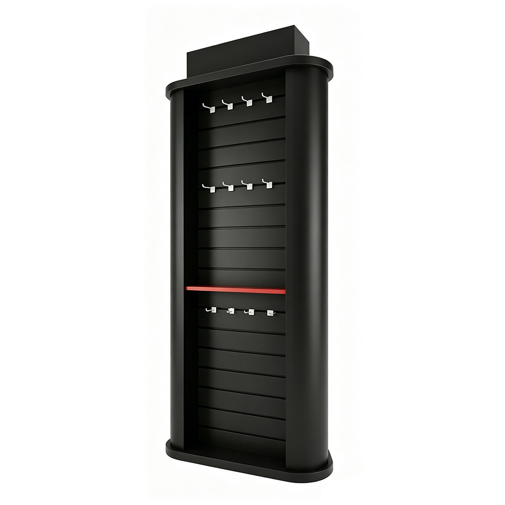 Display Rack Side View